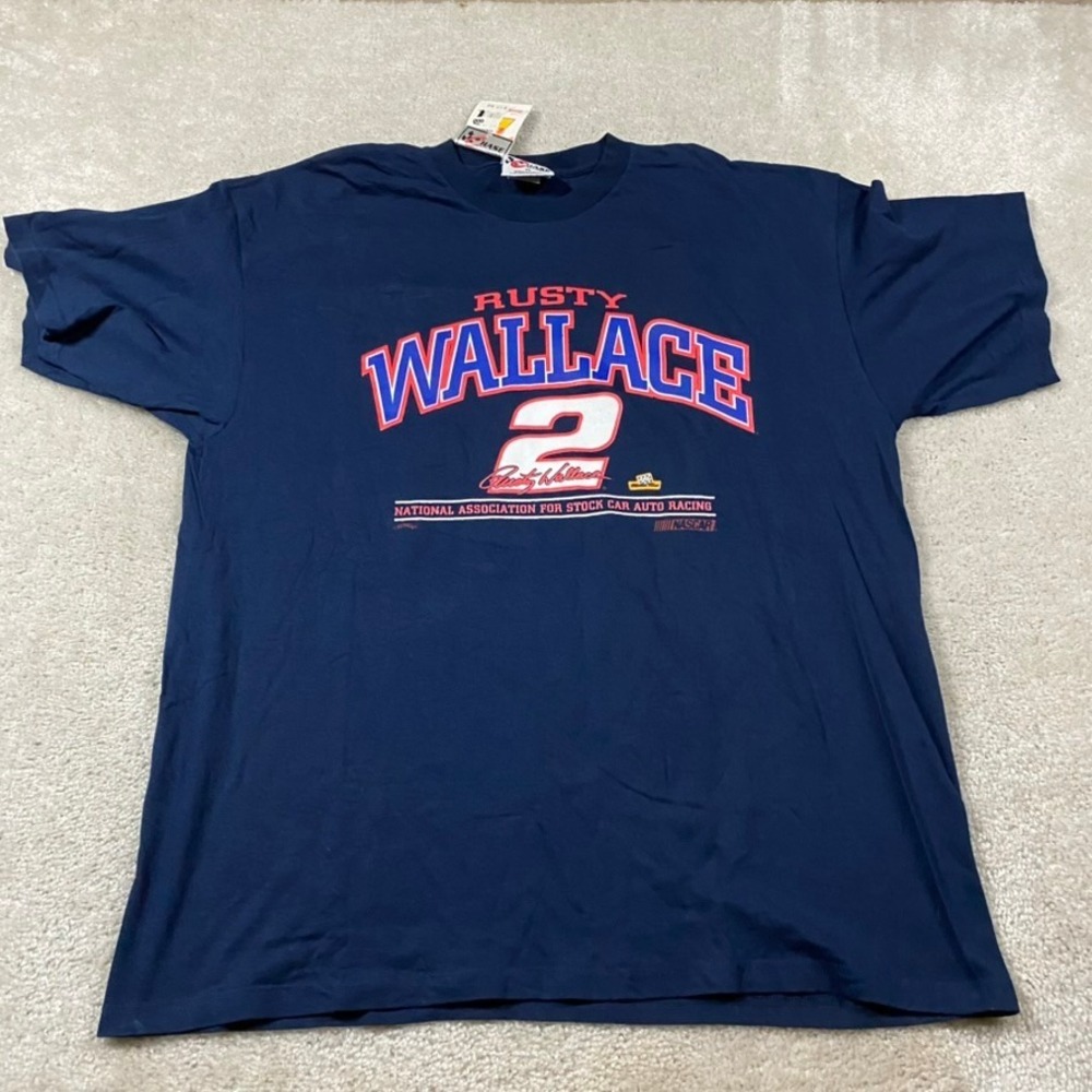VTG Chase Authentics NASCAR Shirt Mens XL Rusty Wallace 2 T-Shirt Racing New